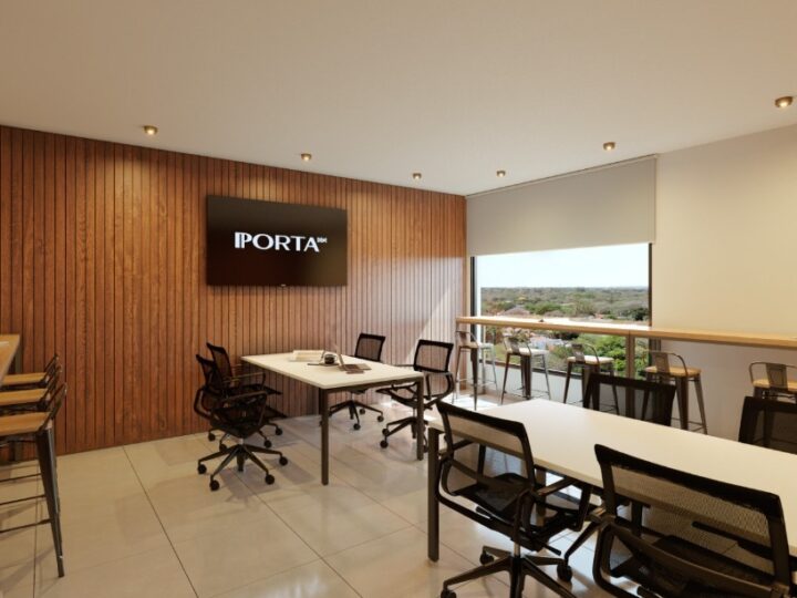 Coworking space, render