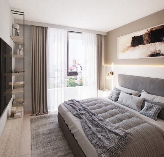 Bedroom, render